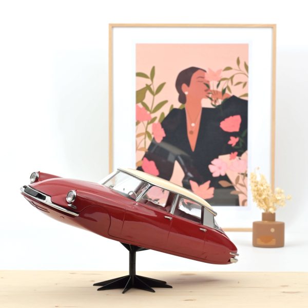 Citroën DS 19 Totem 1957 Rouge/Beige 1/12 - 300pcs