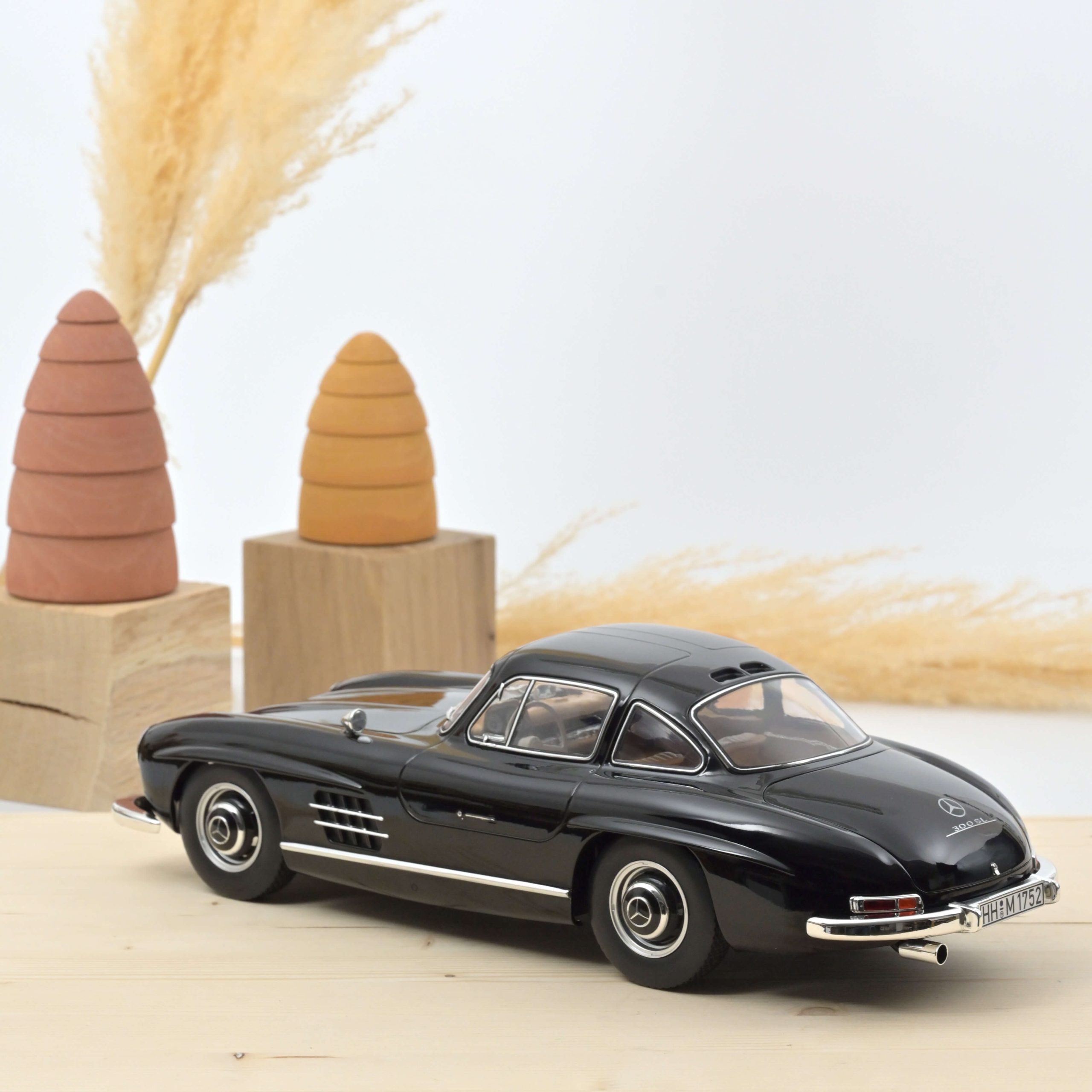 Mercedes-Benz 300 SL 1954 Noir 1/12 - 300pcs – Image 2