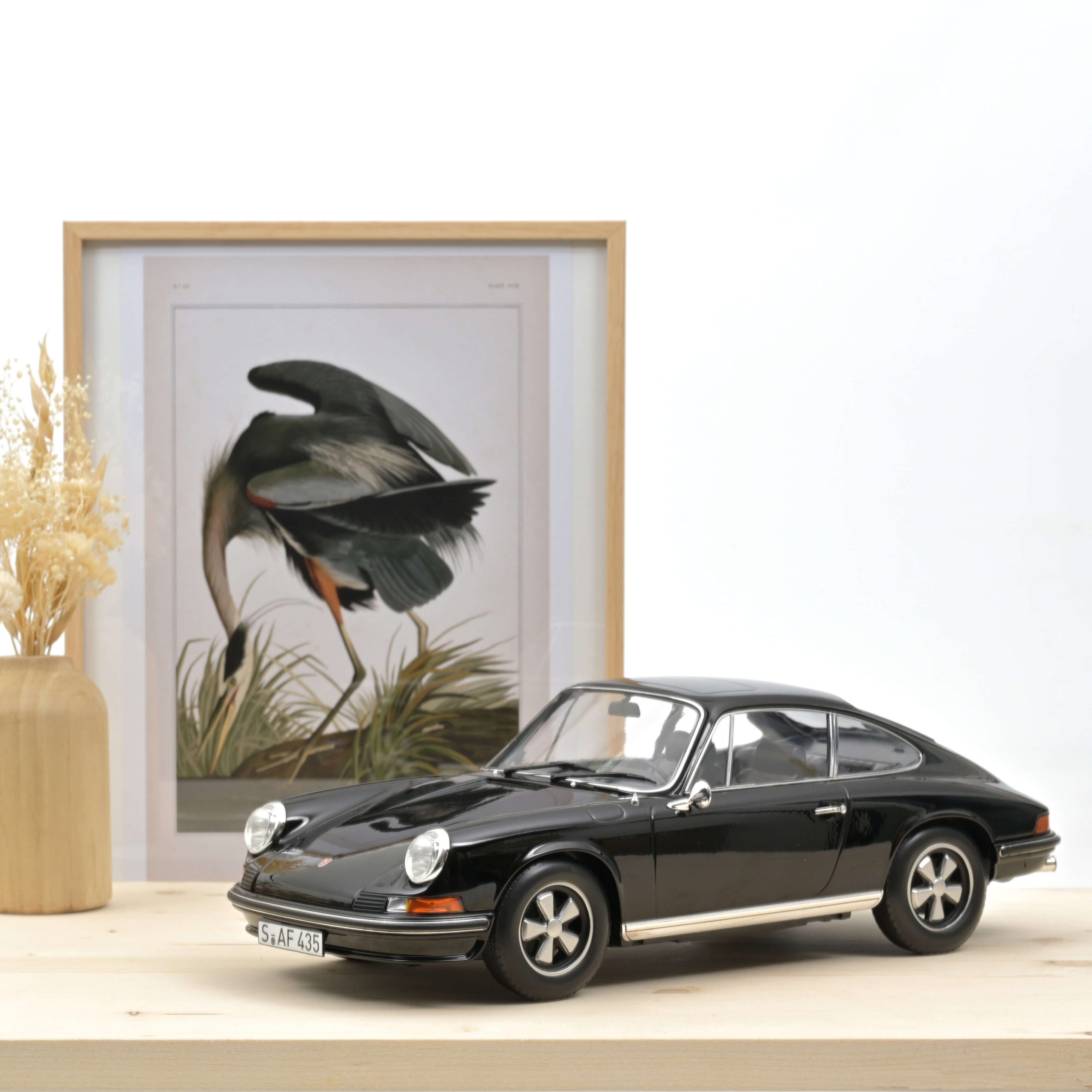 Porsche 911 S 1972 Noir 1/12