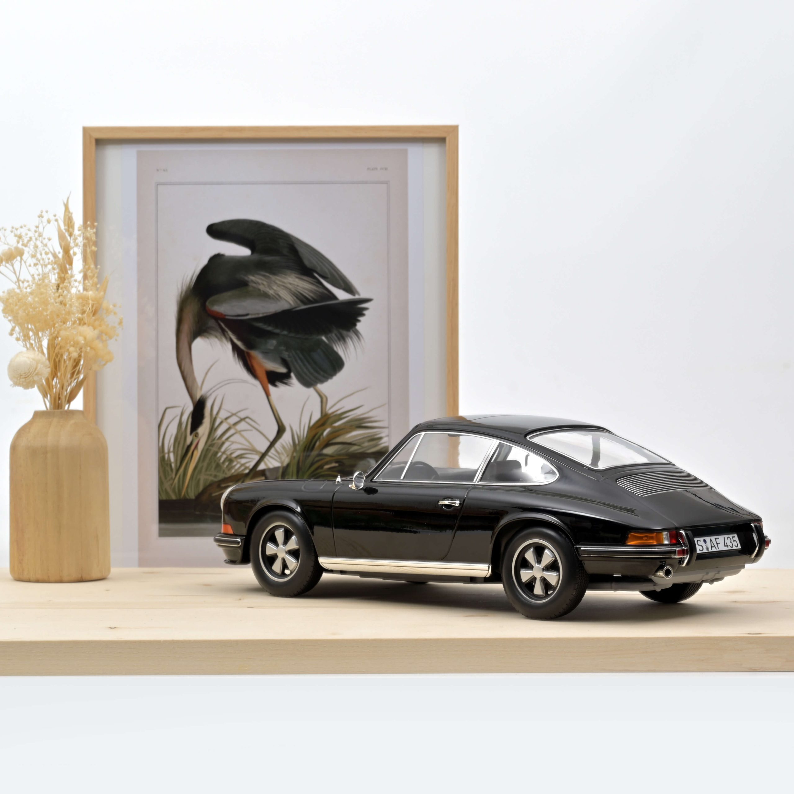 Porsche 911 S 1972 Noir 1/12 – Image 2