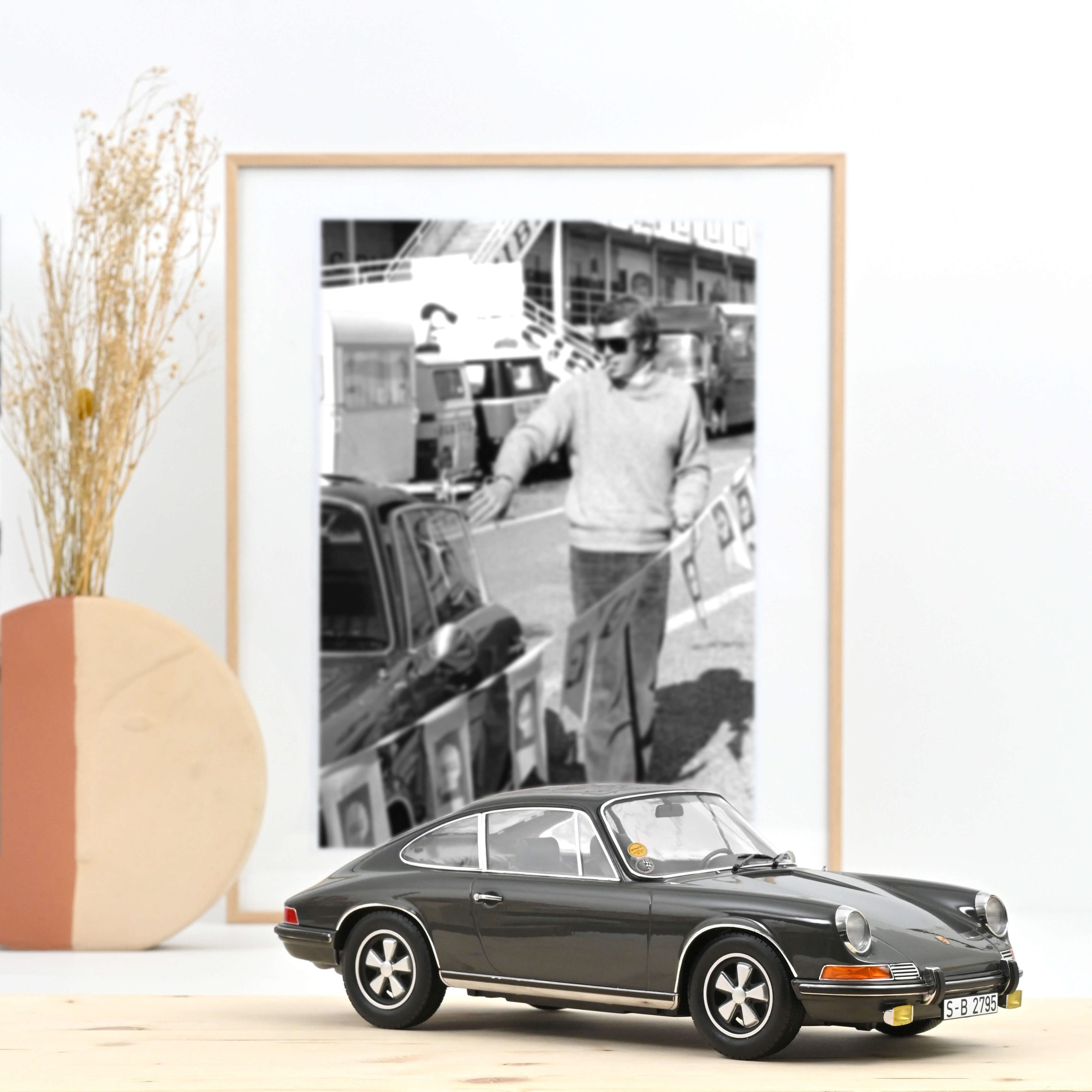 Porsche 911 S 1970 Gris ardoise 1/12