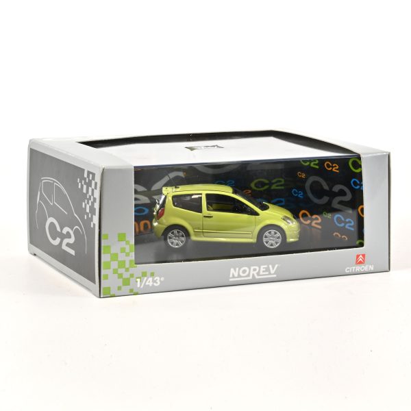 Citroën C2 Jaune Râ 2003 1/43