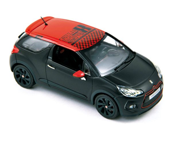 Citroën DS3 Racing S.Loeb 2012 Mat Noir&Rouge 1/43