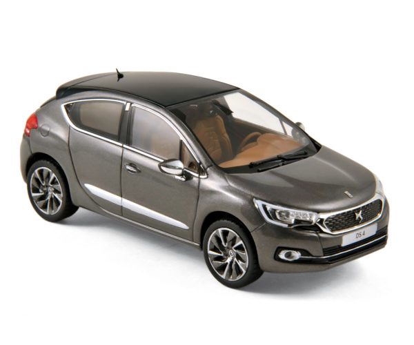 DS 4 2015 Gris platine et noir 1/43