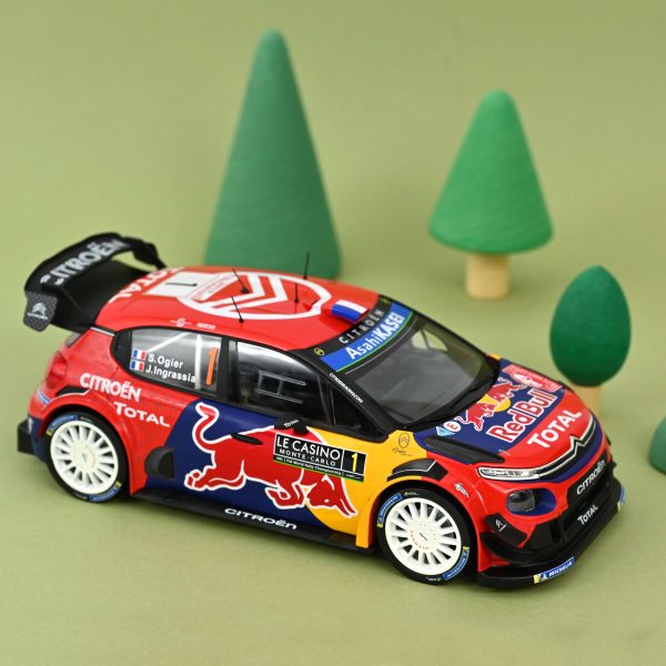 Citroën C3 WRC 2019 Rallye Monte-Carlo 2019 1 Ogier/Ingrassia 1/18