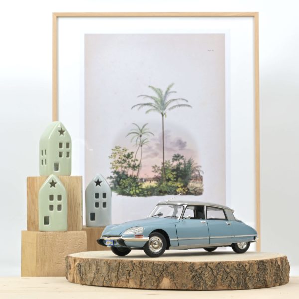 Citroën DS 23 Pallas 1973 Bleu/Argent 1/18 - 400pcs