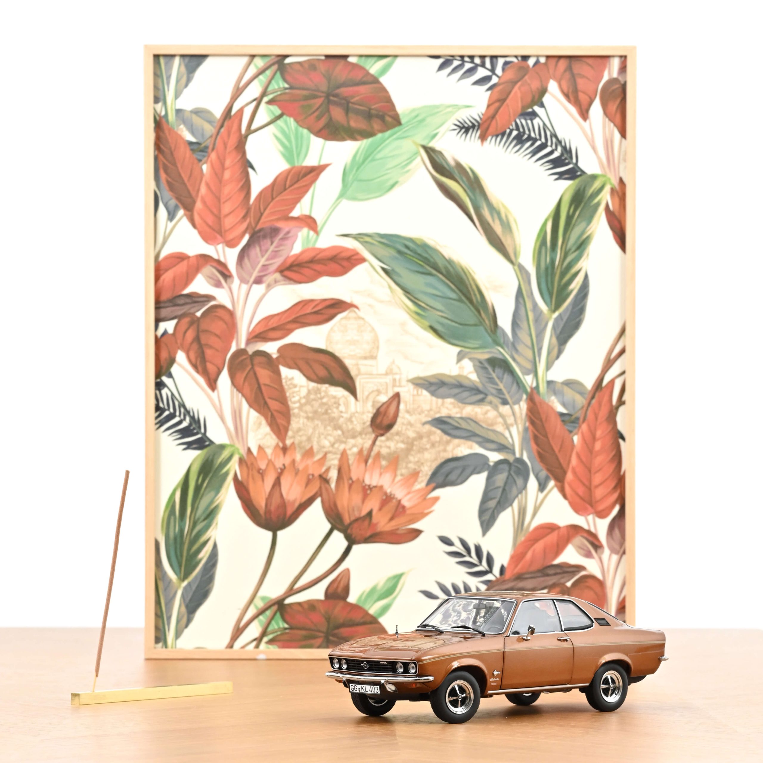 Opel Manta 1970 Bronce métallisé 1/18