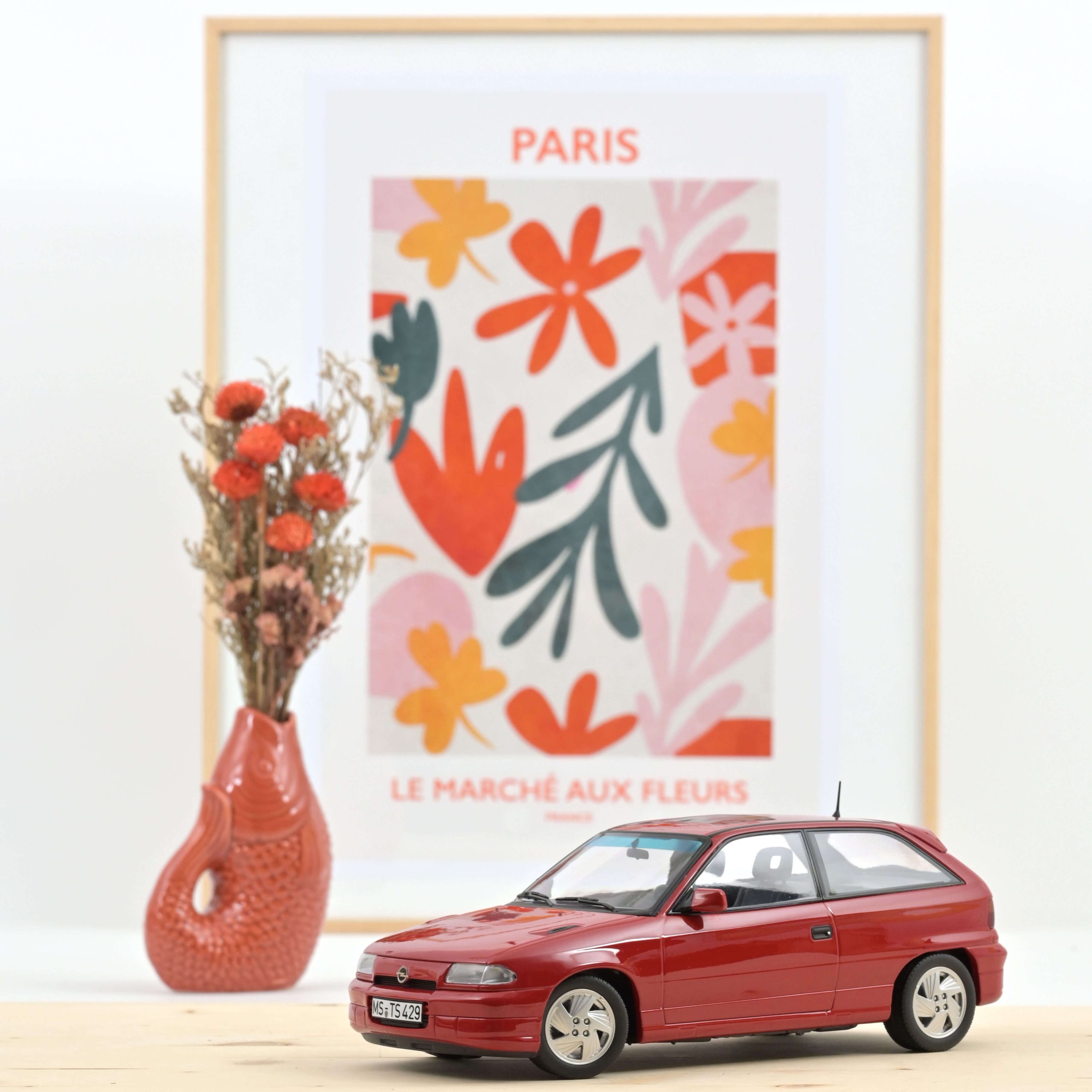 Opel Astra GSi 1991 Rouge 1/18