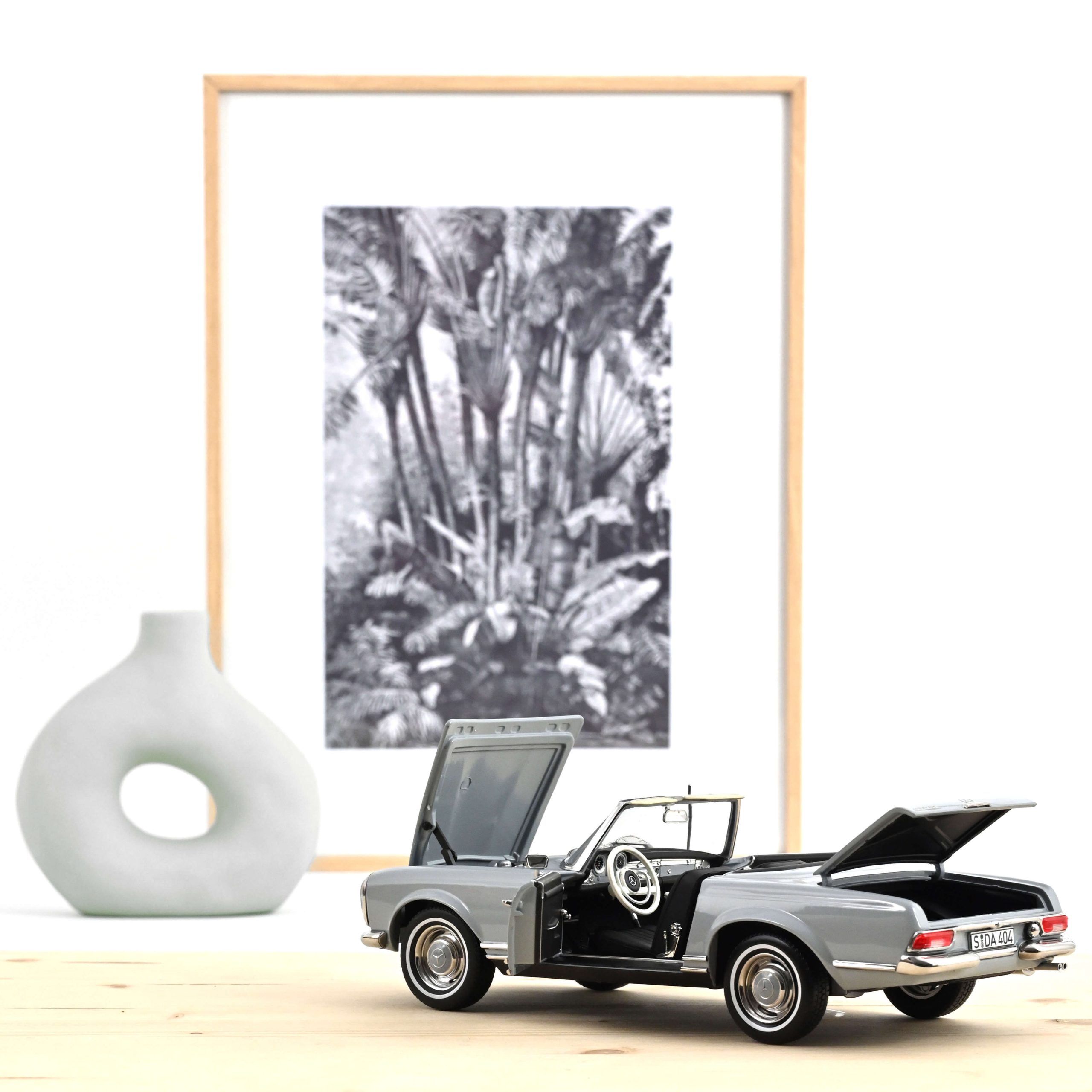 Mercedes-Benz 230 SL 1963 Gris 1/18 – Image 2