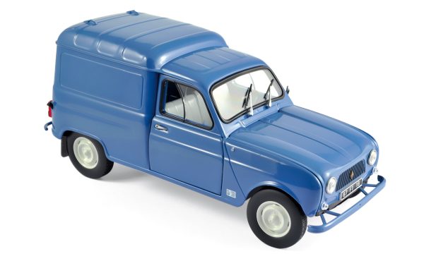 Renault 4 Fourgonnette 1965 Bleu 1/18
