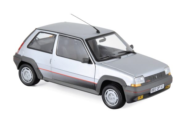 Renault Supercinq GT Turbo 1985 Argent 1/18