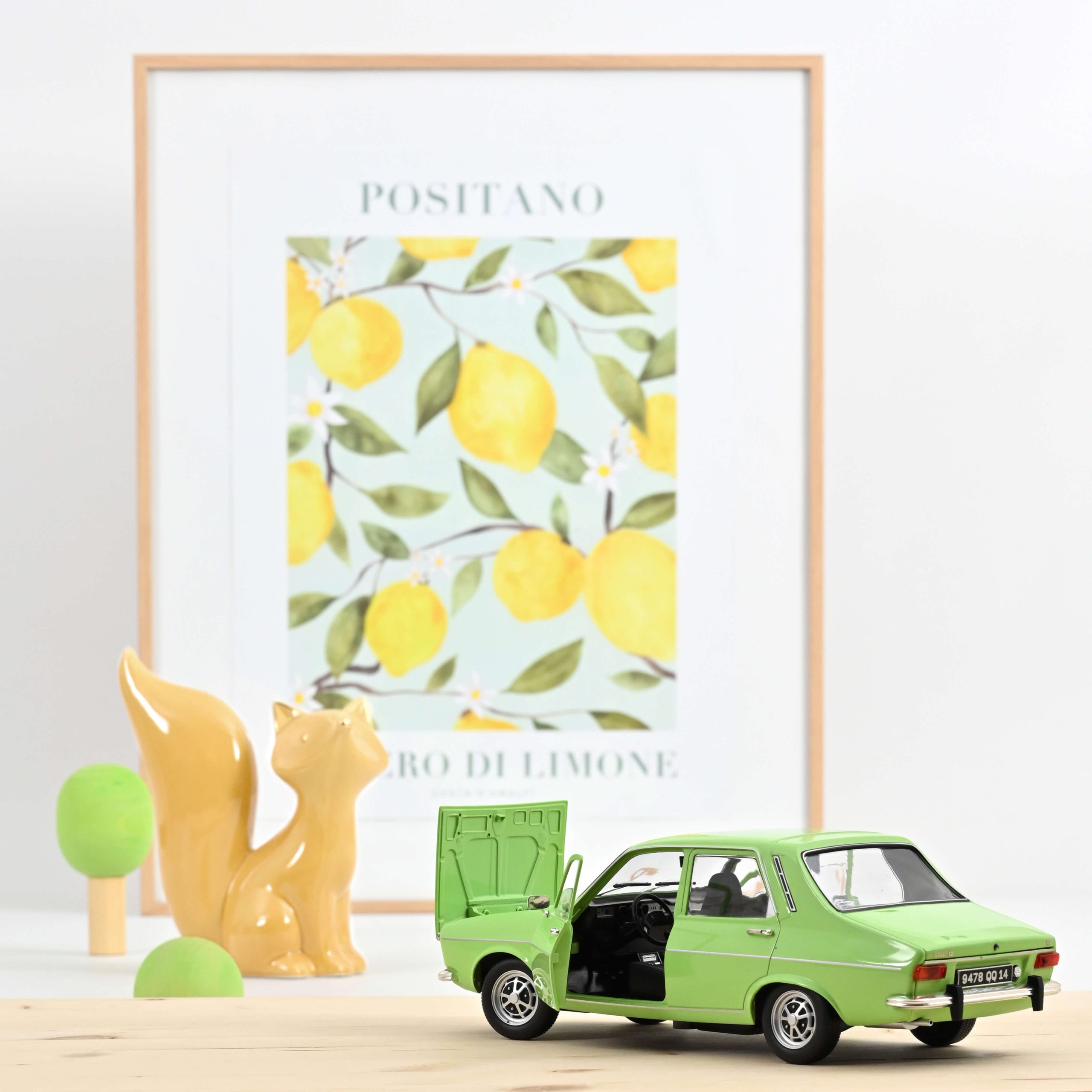 Renault 12 TS 1973 Vert clair 1/18e – Image 2