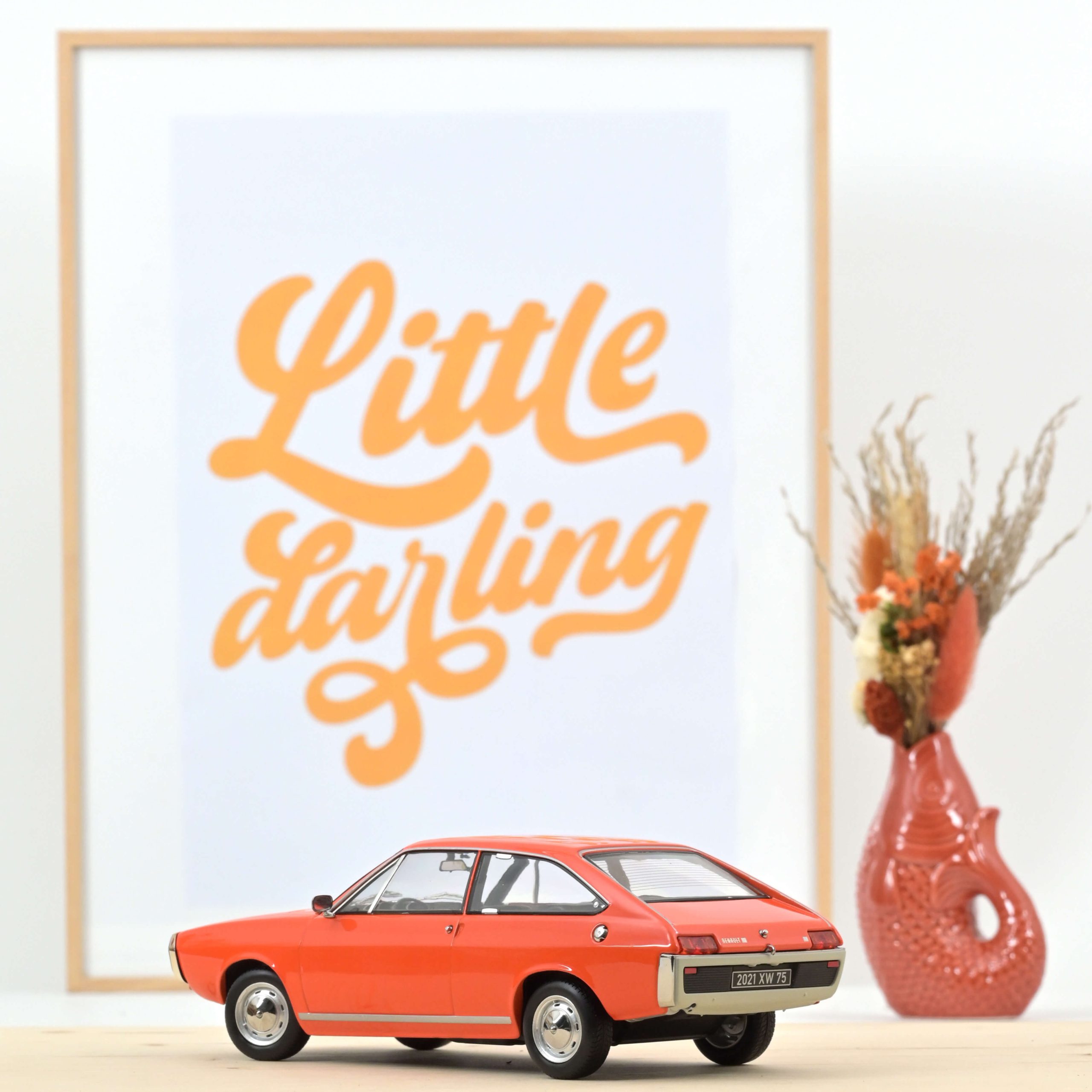 Renault 15 TL 1971 Orange 1/18 – Image 2