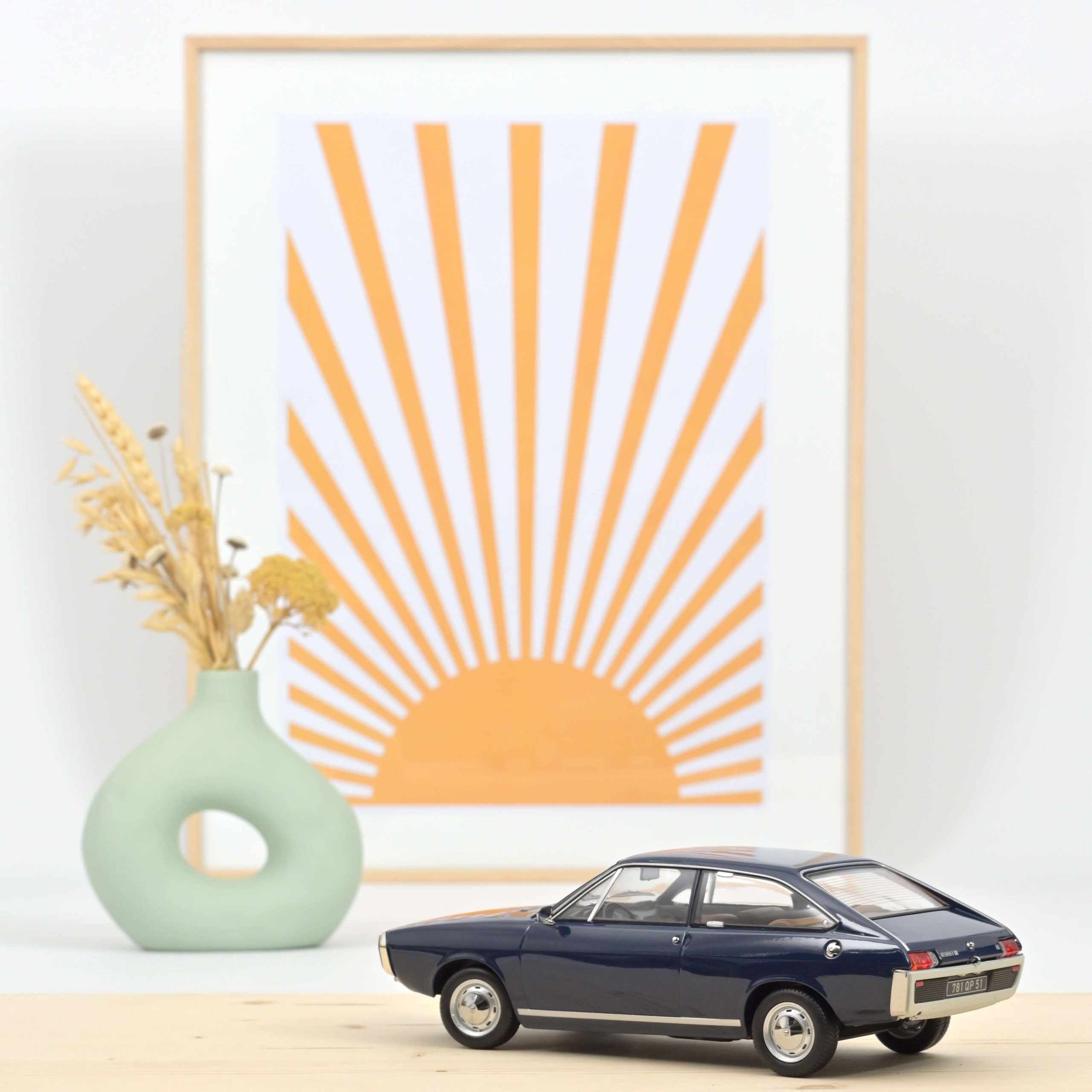 Renault 15 TL 1973 Bleu foncé 1/18 - 300pcs – Image 2