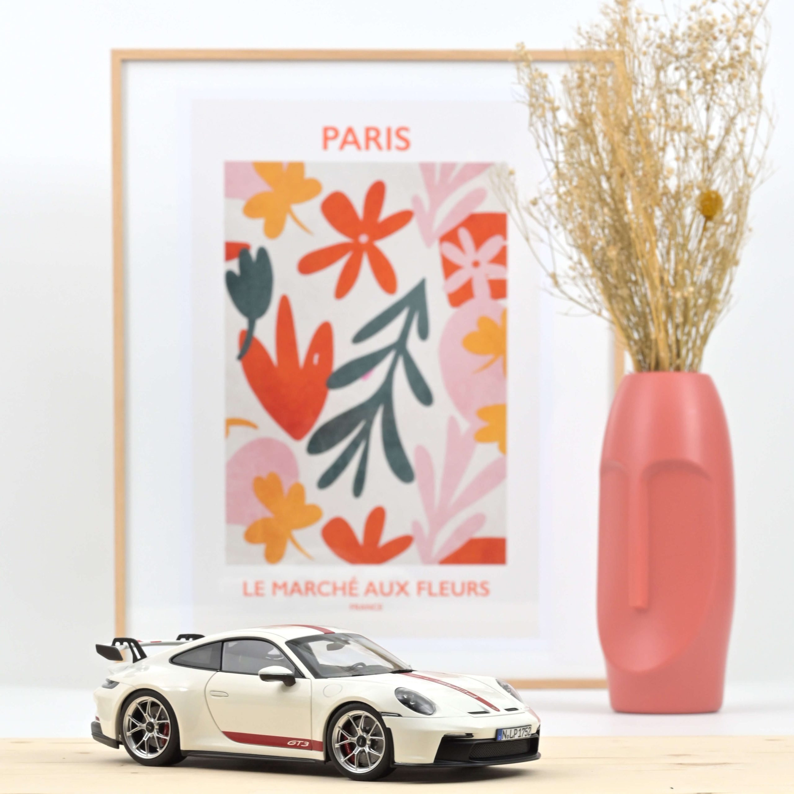Porsche 911 GT3 2021 Blanc 1/18