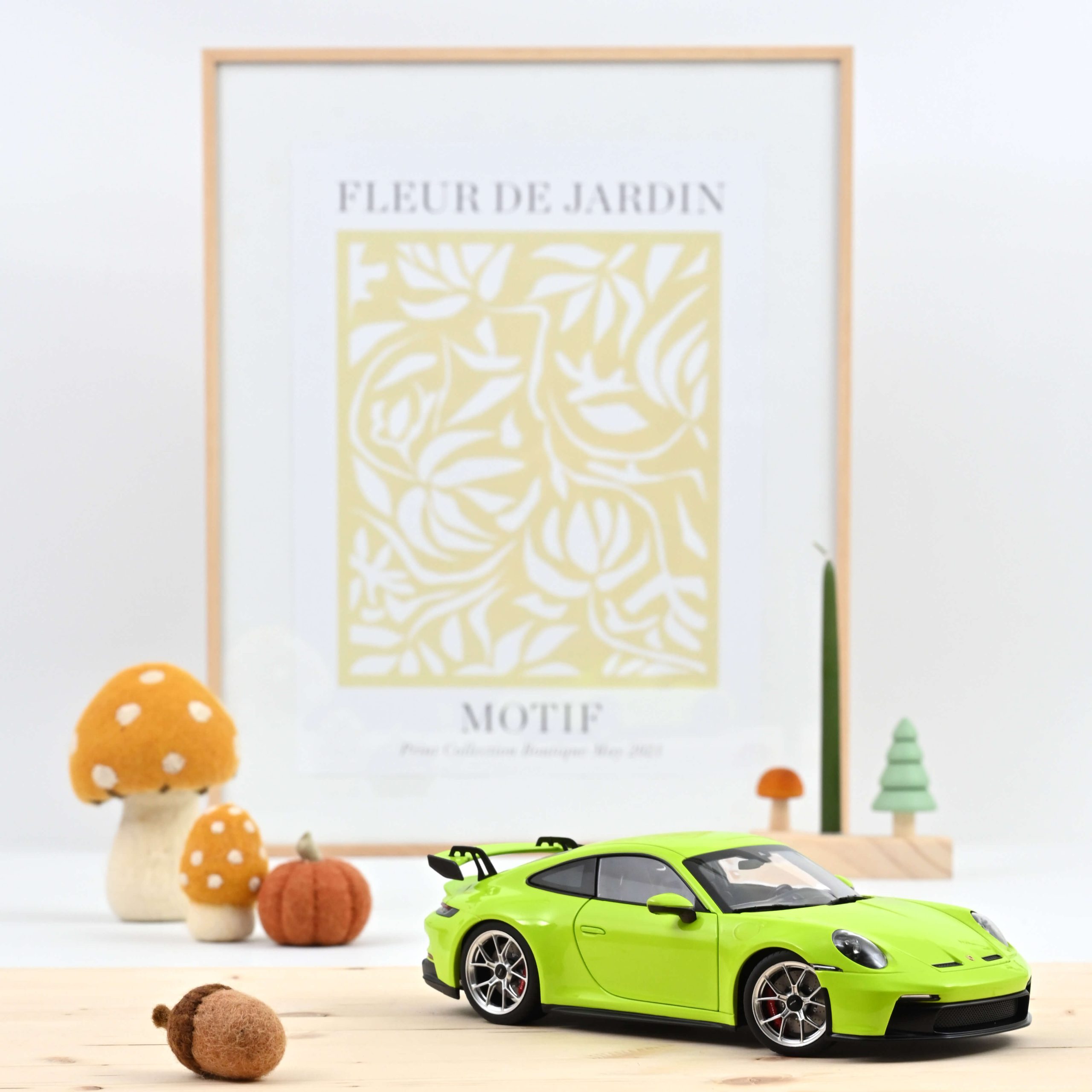 Porsche 911 GT3 2021 Vert Acide 1/18
