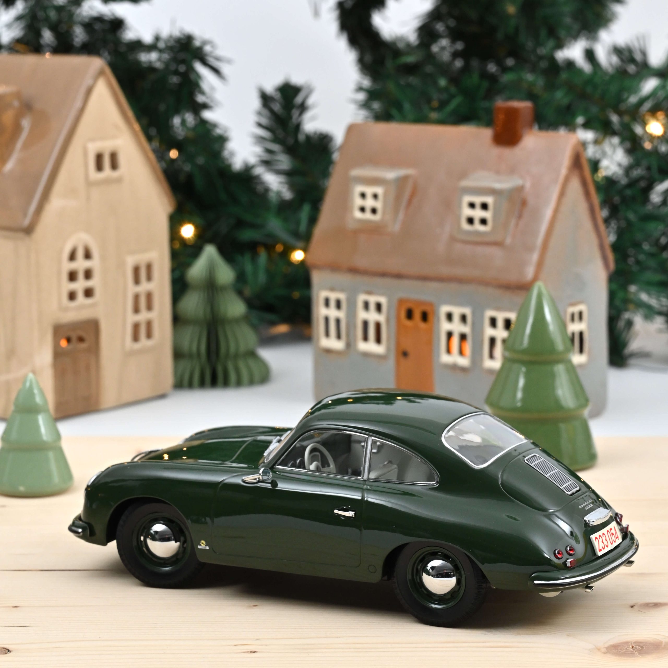 Porsche 356 Coupé 1954 Vert 1/18 – Image 2