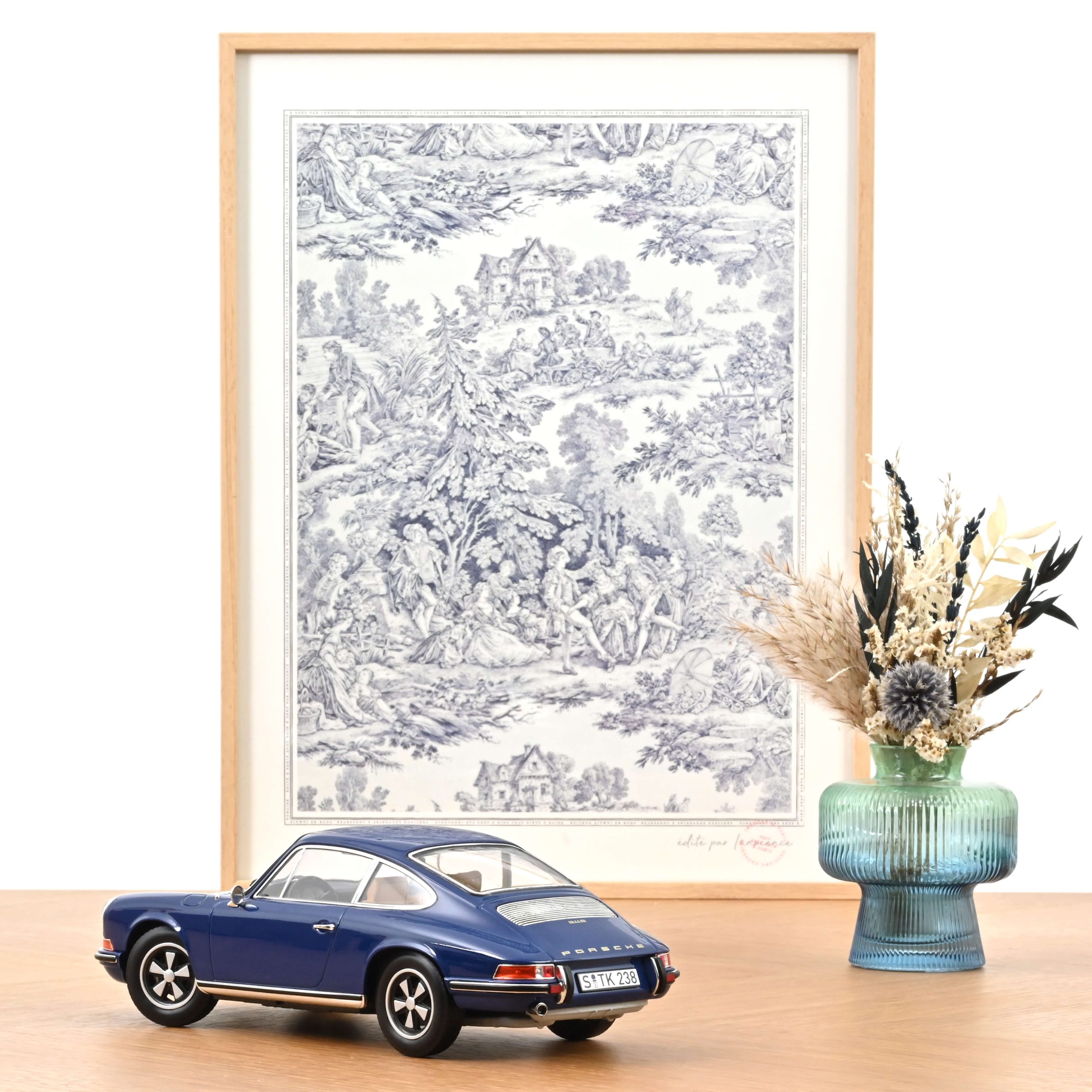 Porsche 911 S 1969 Bleu 1/18 – Image 2