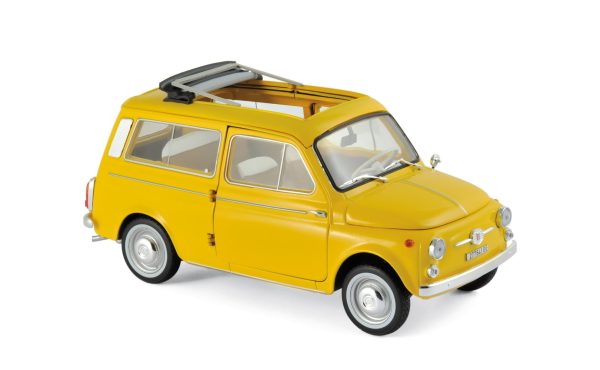 Fiat 500 Giardiniera 1968 Jaune Positano 1/18
