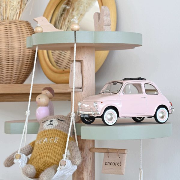 Fiat 500 L 1968 Rose Cadeau de Naissance 1/18