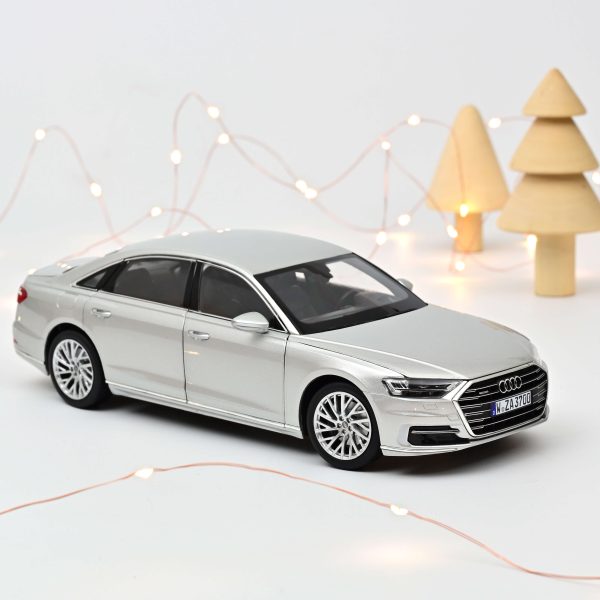 Audi A8 L 2018 Argent 1/18