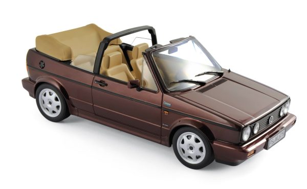 VW Golf Cabriolet Classic Line 1992 Rouge métallisé 1/18