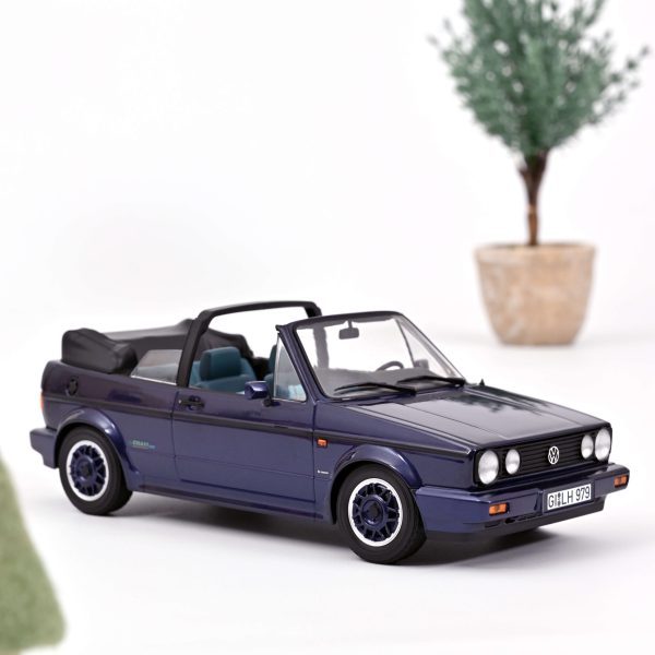 VW Golf Cabriolet Coast 1991 Mauve métallisé 1/18