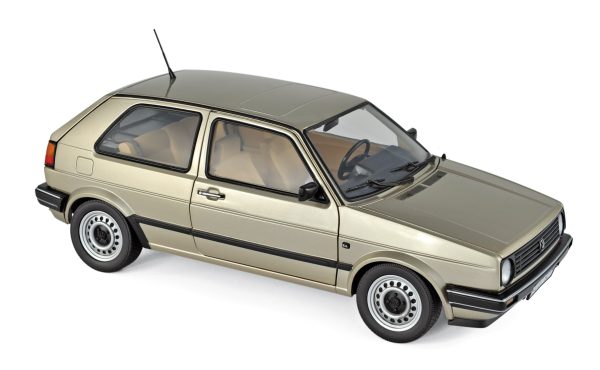 VW Golf CL 1988 Beige métallisé 1/18