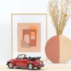 VW 1303 Cabriolet 1976 Rouge 1/18 - 200pcs – Image 2