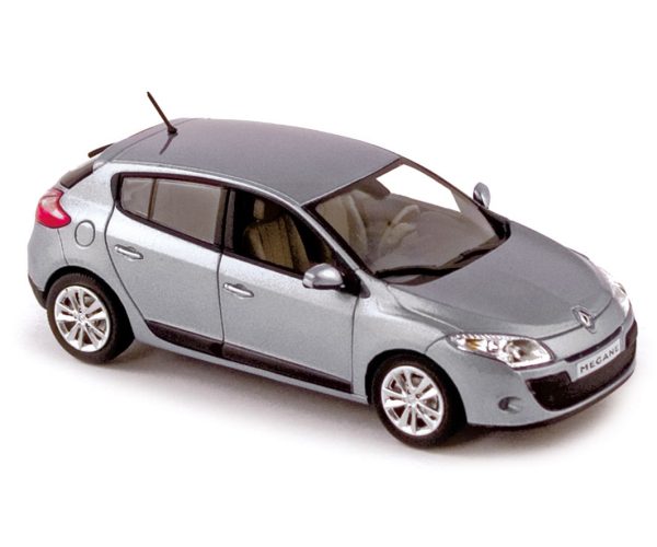 Renault Megane berline 2009 - Gris Platine 1/43