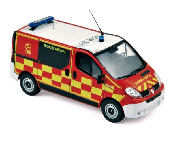 Renault Trafic 2010 Pompiers VSM 1/43