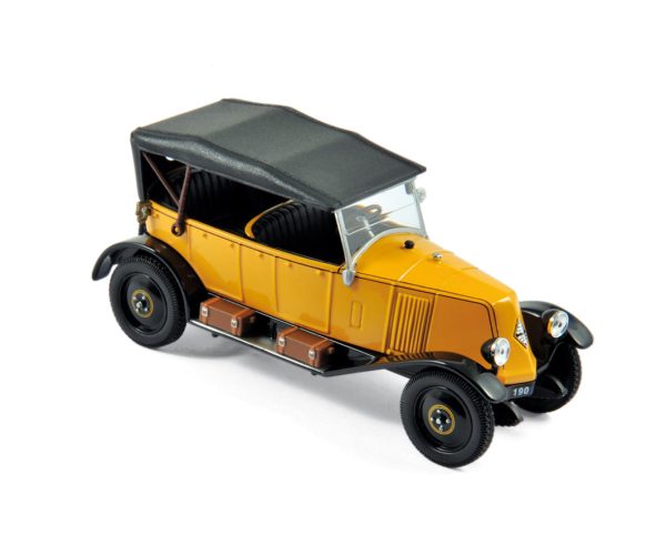 Renault Type NN Torpedo 1927 Jaune et Noir 1/43