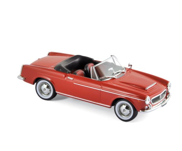 Fiat 1200 Spider 1959 rouge 1/43