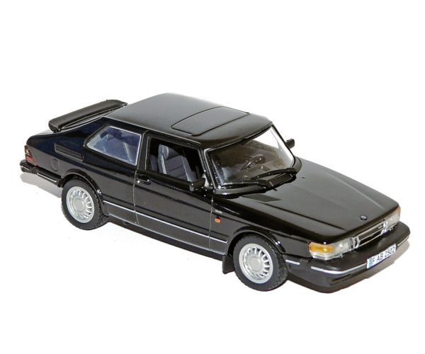 Saab 900 Coupe Turbo 16 1987 Noir 1/43