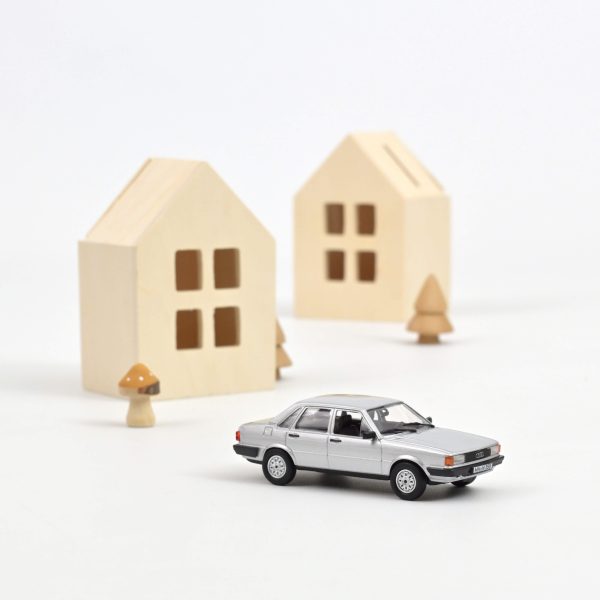 Audi 80 S 1979 Argent 1/43
