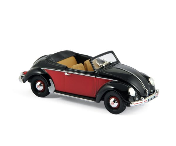 VW Hebmüller 1949 Noir et Rouge 1/43
