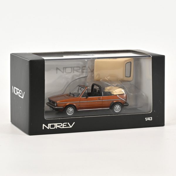 VW Golf Cabriolet 1 Brésil Marron 1/43