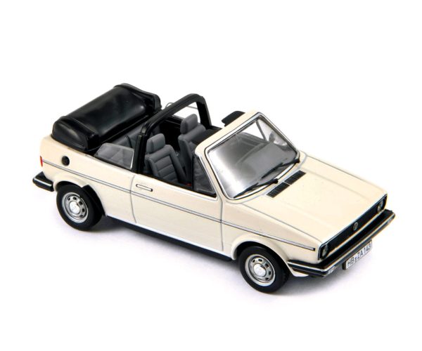 VW Golf Cabriolet 1981 Blanc 1/43