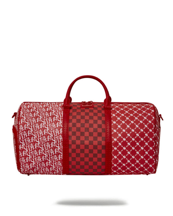 Tri Split Red Duffle  910d4400nsz