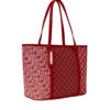 Tri Split Red Tote  910t4509nsz – Image 2