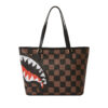 Sharks In Paris Painted Tote Bag – Image 3