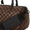 Pink Drip Brown Check Mini Duffle – Image 5