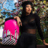 Sharkmouth Pink Drips Dlxsvf Backpack – Image 6