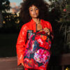 Painted Roses Backpack – Image 2