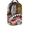 Tagged Up Sharks In Paris Backpack – Image 3