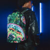 Neon Shark Jungle  Dlxsr Backpack – Image 2