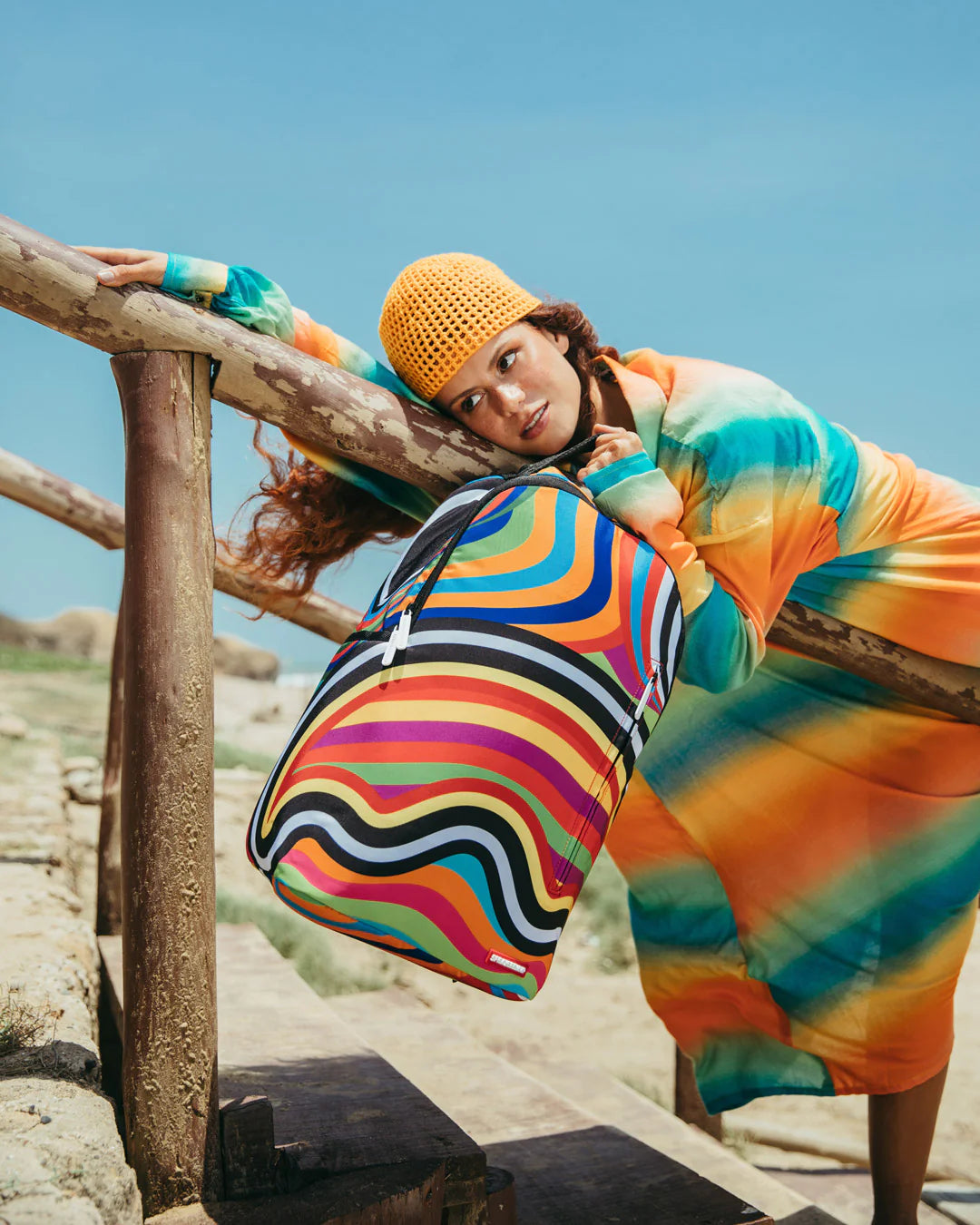 Groovy Waves Backpack – Image 2
