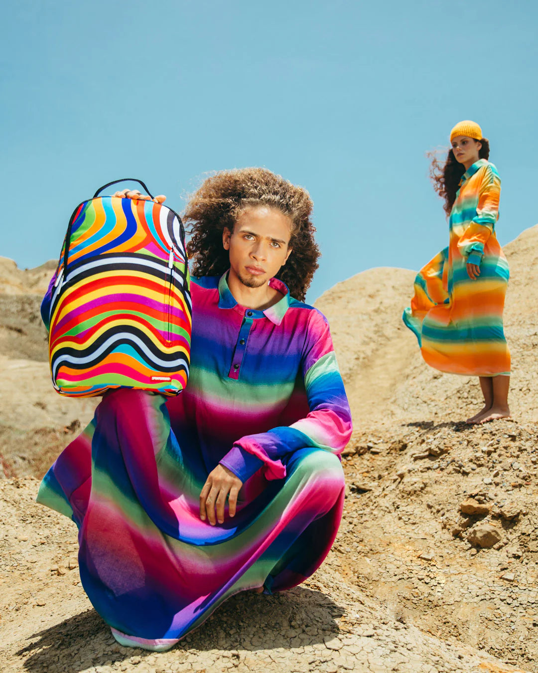 Groovy Waves Backpack – Image 6