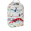 Glitch White Check Dlxvv Backpack – Image 3