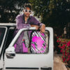 Ai Pink Africa Zebra Backpack – Image 2